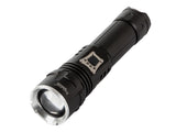Taktisk LED-ficklampa CREE XHP160 zoom USB-C IPX5