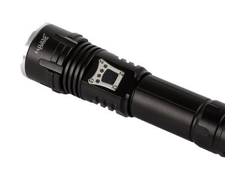 Taktisk LED-ficklampa CREE XHP160 zoom USB-C IPX5