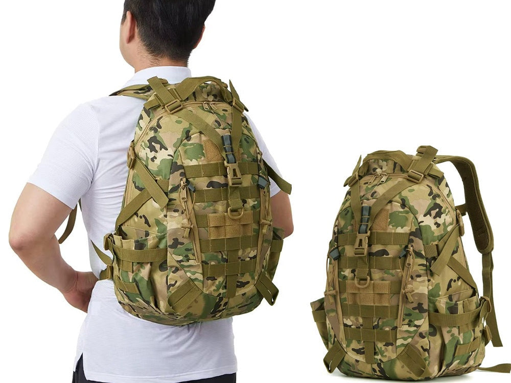 Taktisk ryggsäck 30 l 800D Oxford MOLLE moro 50x35x20 cm