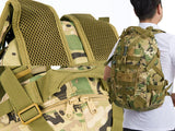 Taktisk ryggsäck 30 l 800D Oxford MOLLE moro 50x35x20 cm