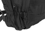 Taktisk ryggsäck 35L vattentålig MOLLE 5 fack svart + patch