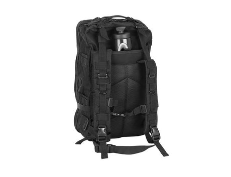 Taktisk ryggsäck 35L vattentålig MOLLE 5 fack svart + patch