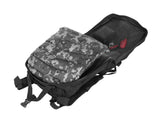 Taktisk ryggsäck 35L vattentålig MOLLE 5 fack svart + patch