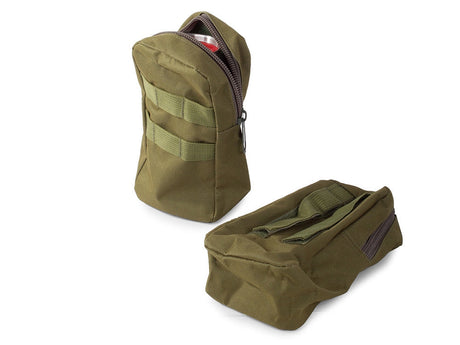 Taktisk ryggsäck 48,5 L grön med MOLLE, midjeväska och 2 sidofickor