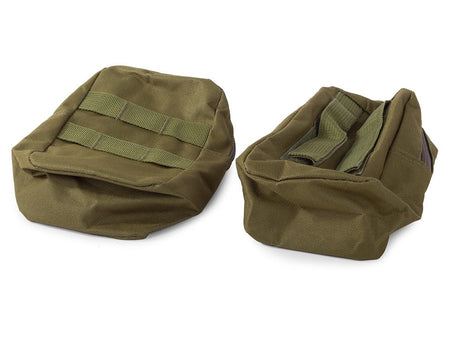 Taktisk ryggsäck 48,5 L grön med MOLLE, midjeväska och 2 sidofickor