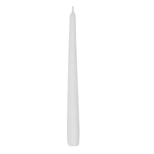 Taperljus vita 24,5x2,3 cm 40-pack paraffin, brinntid 7 h