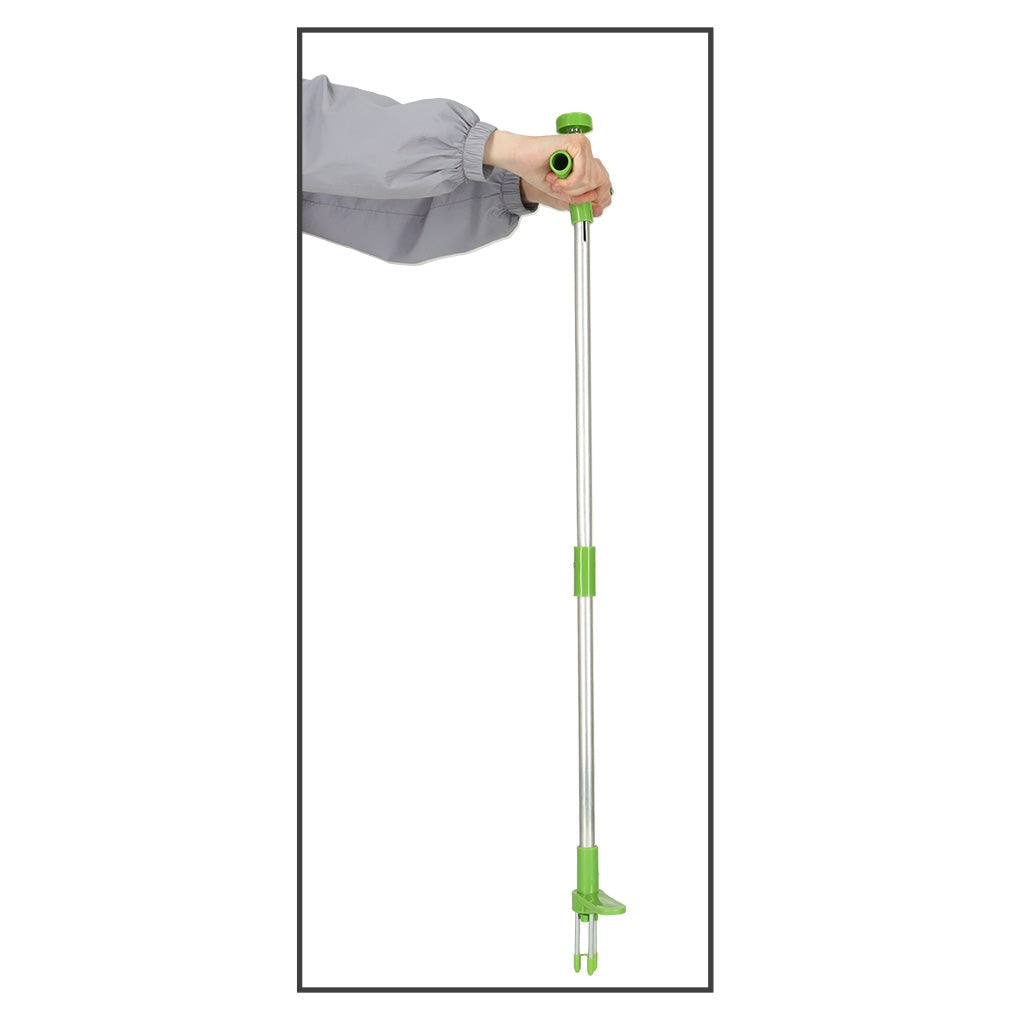 Teleskopisk ogräsrensare 93 cm med 3 blad och ergonomiskt handtag