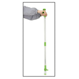 Teleskopisk ogräsrensare 93 cm med 3 blad och ergonomiskt handtag