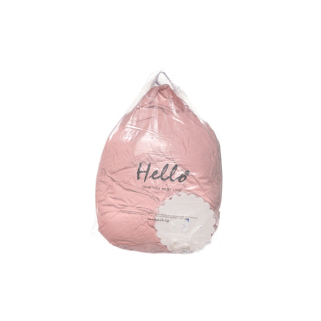 Tipitält draperi ljusrosa polyester 70 cm med monteringsset