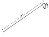 Tältpinnar i stål 31 cm 10-pack silver