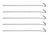 Tältpinnar i stål 31 cm 10-pack silver