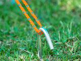 Tältpinnar i stål 31 cm 10-pack silver