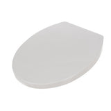 Toalettlock mjukstängande universell vit PP 44x37 cm 6-23 cm hålavstånd