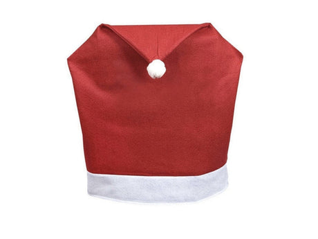 Tomteluvor till stolar stolsöverdrag röd 6-pack 50x68 cm