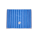 Trampolinstolpskydd skum 12-pack 41 cm blå, passar de flesta trampoliner