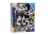 Transformers leksaksbil polisbil som blir robot 2-i-1 23,5 cm