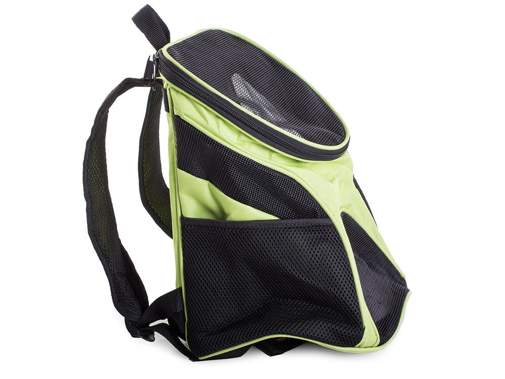 Transportryggsäck hund/katt nylon 33x30x25 cm max 10 kg