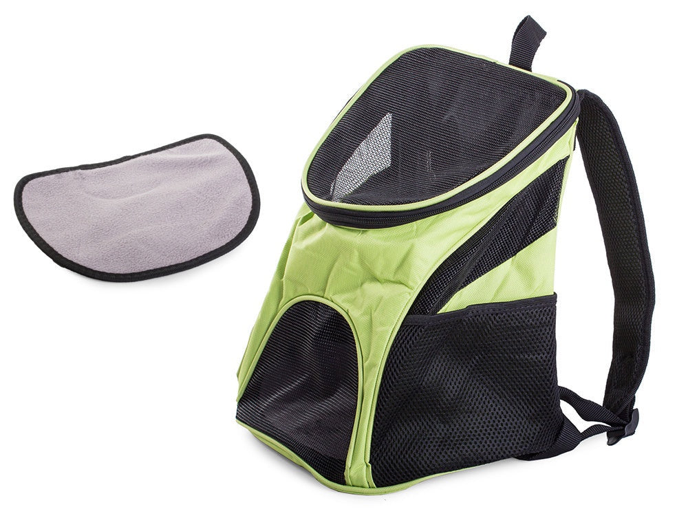 Transportryggsäck hund/katt nylon 33x30x25 cm max 10 kg