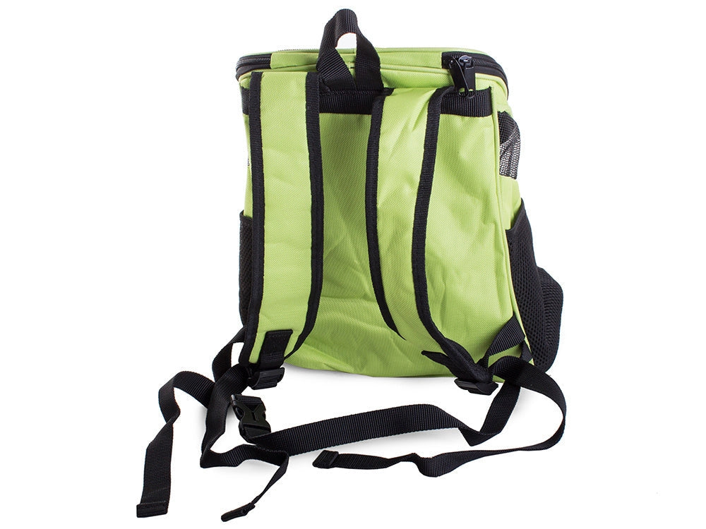 Transportryggsäck hund/katt nylon 33x30x25 cm max 10 kg