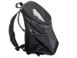 Transportryggsäck hund/katt nylon svart 33x30x25 cm max 10 kg