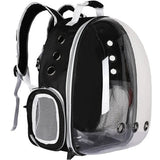 Transportväska för hund/katt 41x35x24 cm max 10 kg plexiglasfront