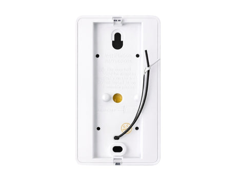 Trådbunden dörrklocka 230 V 80 dB ding-dong vit 12x7x4 cm