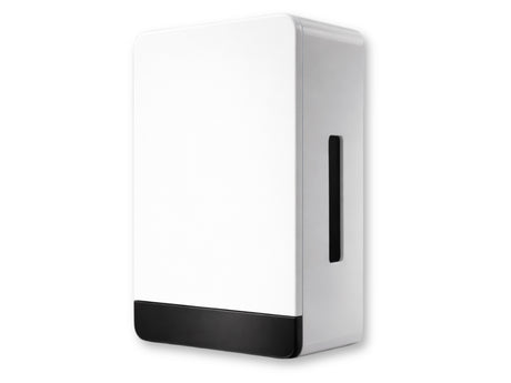 Trådbunden dörrklocka 230 V 80 dB ding-dong vit 12x7x4 cm