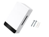 Trådbunden dörrklocka 230 V 80 dB ding-dong vit 12x7x4 cm