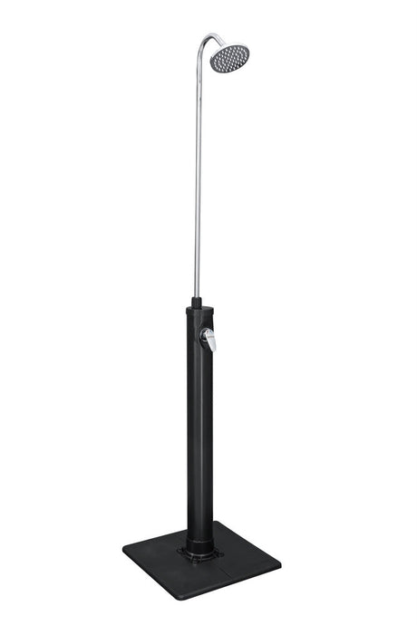 Trädgårdsdusch 218 cm med 8 L tank och temperaturkontroll, slanganslutning