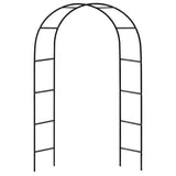 Trädgårdspergola båge 240x140x38 cm pulverlackerat stålrör 13 mm
