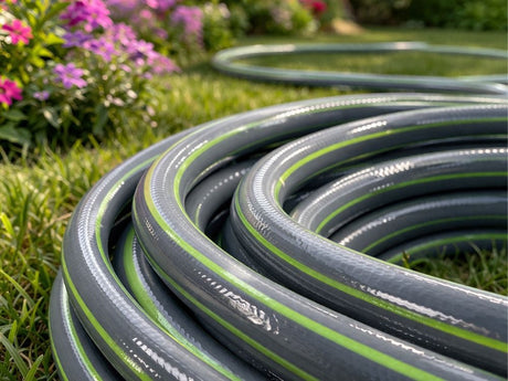 Trädgårdsslang 1/2 tum 30 m 3-lagers PVC/gummi UV-resistent