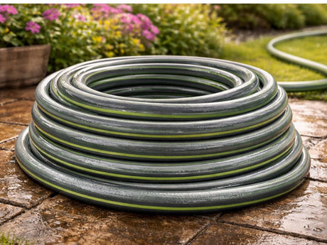 Trädgårdsslang 1/2 tum 30 m 3-lagers PVC/gummi UV-resistent