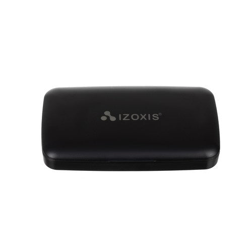 Trådlösa Bluetooth-hörlurar med powerbank-fodral display svart