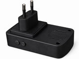 Trådlös dörrklocka IP68 batterifri knapp 130 m 38 melodier