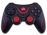 Trådlös gamepad Bluetooth med mobilhållare för iOS/Android/PC svart