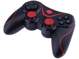 Trådlös gamepad Bluetooth med mobilhållare för iOS/Android/PC svart