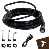Trådlös inspektionskamera Full HD 5 m styv kabel IP67 4,2" IPS