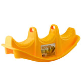 Trepersongunga för barn 1+ i plast 100x40x39 cm gul
