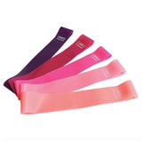 Träningsband latex 5-pack motståndsband 2,2–18 kg 600x50 mm
