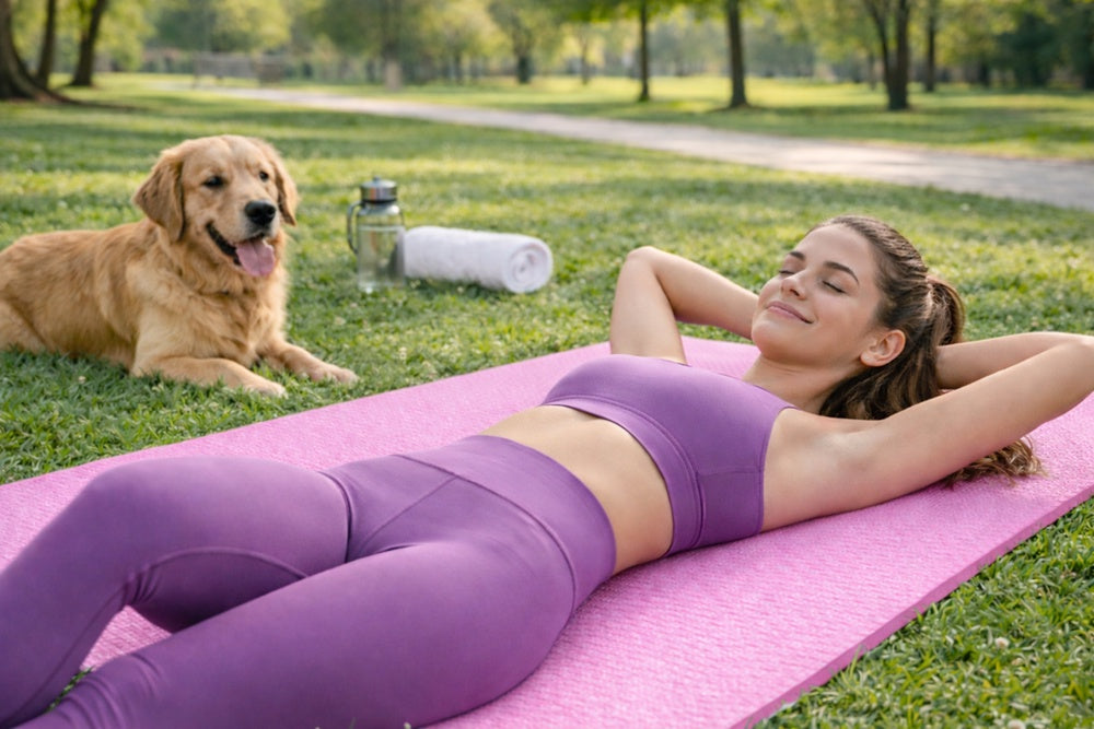 Träningsmatta yoga 180x60 cm 1 cm tjock rosa