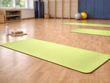 Träningsmatta yoga 183x60 cm 0,6 cm skum grön med bärväska