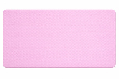 Träningsmatta yoga 190x90 cm 1 cm skum rosa dubbelsidig