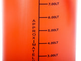 Tryckspruta 10 liter med lans 55 cm justerbart munstycke orange