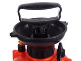 Tryckspruta 10 liter med lans 55 cm justerbart munstycke orange