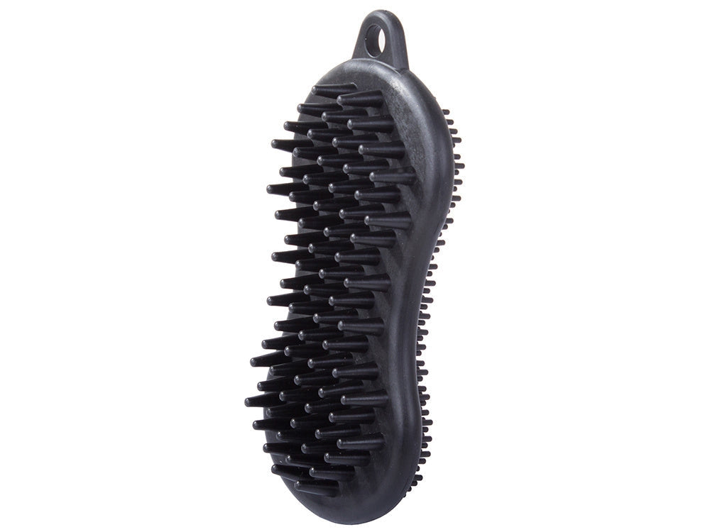 Tvättsvamp silikon med massagefunktion 13,5x6,5 cm blandade färger