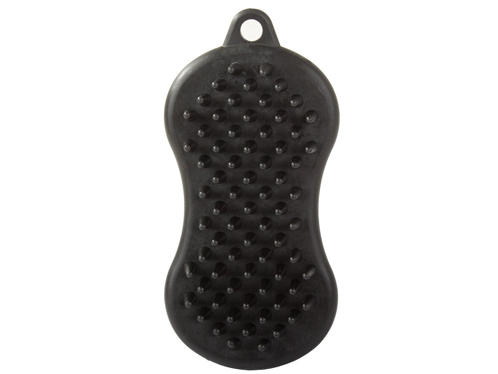 Tvättsvamp silikon med massagefunktion 13,5x6,5 cm blandade färger