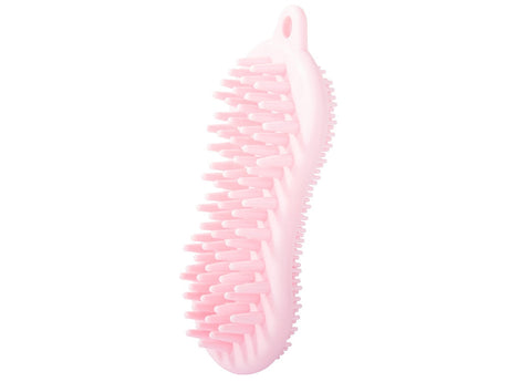 Tvättsvamp silikon med massagefunktion 13,5x6,5 cm blandade färger