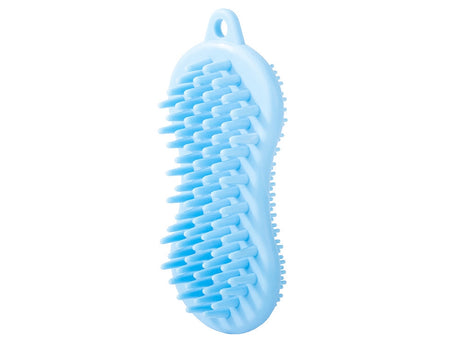Tvättsvamp silikon med massagefunktion 13,5x6,5 cm blandade färger