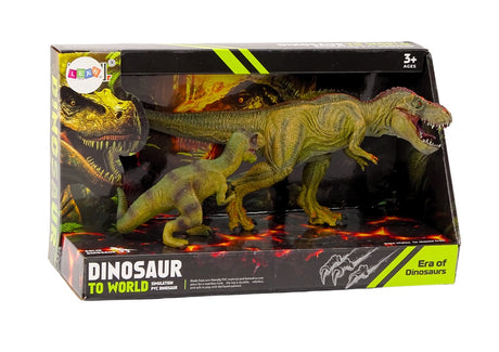 Tyrannosaurus rex dinosauriefigurer 2-pack PVC vuxen 30,5 cm + baby
