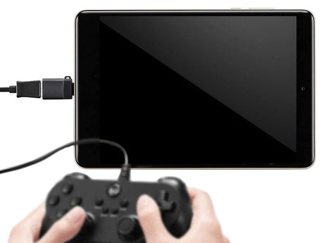 USB-C till USB-A 3.0 OTG-adapter svart 1,5x3 cm med lanyard